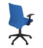 Thames Neo  Fabric  Back Chair In Blue Colour