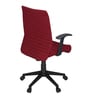 Thames Neo Low Back Chair In Maroon Colour