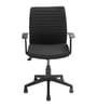 Thames Fabric Ergonomic Chair in Black Colour