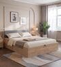 Thames Queen bed in Beige and Grey Finish Thames Queen bed in Beige and Grey Finish