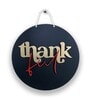 Thankful Black MDF Wall Art