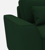 Thanos Velvet 1 Seater Sofa in Bottle Green Colour