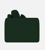Thanos Velvet 1 Seater Sofa in Bottle Green Colour