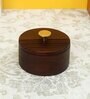 The Artisan's Stripes-Trinket Brown Small Storage Continer