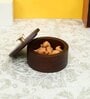 The Artisan's Stripes-Trinket Brown Small Storage Continer