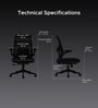 The Associate Mid Back Premium Ergonimic Chair In True Black Colour