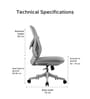 The Associate Mid Back Premium Ergonomic Chair in Lunar Grey (Set of 2) The Associate Mid Back Premium Ergonomic Chair in Lunar Grey (Set of 2)