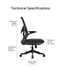 The Associate Mid Back Premium Ergonomic Chair in True Black (Set of 2) The Associate Mid Back Premium Ergonomic Chair in True Black (Set of 2)