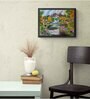The Beauty Of A Village Handmade Acrylic Paint On Canvas Unframed