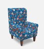 The Fabric Wing Chair In India Paisleys Design Multicolor Colour