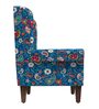 The Fabric Wing Chair In India Paisleys Design Multicolor Colour