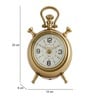 The Belvedere Table Clock Gold
