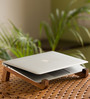 The Brownie Lap Brown Sheesham Wood Laptop Stand