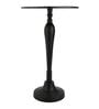 The Carla Metal End Table In Black Colour