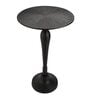 The Carla Metal End Table In Black Colour