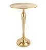 The Carla Metal End Table In Gold Colour