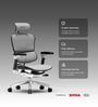 The Chief Premium Ergonomic Chair In Cosmic Grey Colour The Chief Premium Ergonomic Chair In Cosmic Grey Colour