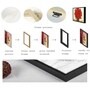 The Craft Business Multicolour Canvas Framed Floral Art Print Set of 3