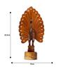 The Dance Of Color Grace Brown Solid Wood Figurine