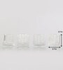 Fluted Spinning Glass 150 ML (Set of 6) Whiskey Glasses