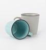 Grey Ceramic 300ml (Set of 2) Coffee Mug