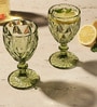 Sage Tinted Goblet  Glass 244ml (Set of 2) Wine Glasses