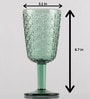 Tinted Goblet Glass 300 ML (Set of 4) Wine Glasses
