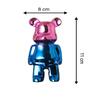 Bear Blue & Pink Ceramic Showpiece