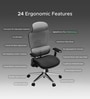 The Director Metal Premium Ergonomic Chair In Eclipse Grey Without Footrest The Director Metal Premium Ergonomic Chair In Eclipse Grey Without Footrest