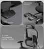 The Director Metal Premium Ergonomic Chair In Lakestone Grey Colour With Footrest