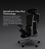 The Director Metal Premium Ergonomic Chair In True Black With Footrest The Director Metal Premium Ergonomic Chair In True Black With Footrest