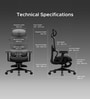 The Director Premium Ergonomic Chair In Eclipse Grey With Footrest The Director Premium Ergonomic Chair In Eclipse Grey With Footrest