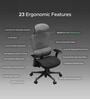 The Director Premium Ergonomic Chair In Eclipse Grey With Footrest The Director Premium Ergonomic Chair In Eclipse Grey With Footrest