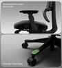 The Director Premium Ergonomic Chair In Lakestone Grey Colour With Footrest
