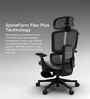The Director Premium Ergonomic Chair In Lakestone Grey Colour With Footrest