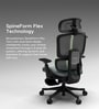 The Director Premium Ergonomic Chair In Lakestone Grey without Footrest The Director Premium Ergonomic Chair In Lakestone Grey without Footrest