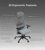 The Director Premium Ergonomic Chair In Lakestone Grey without Footrest The Director Premium Ergonomic Chair In Lakestone Grey without Footrest