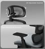 The Director Premium Ergonomic Chair In Lakestone Grey without Footrest The Director Premium Ergonomic Chair In Lakestone Grey without Footrest