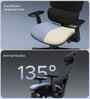 The Director Premium Ergonomic Chair In Periwinkle Blue Colour With No Footrest