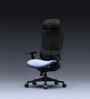 The Director Premium Ergonomic Chair In Periwinkle Blue Colour With No Footrest
