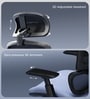 The Director Premium Ergonomic Chair In Periwinkle Blue With Footrest The Director Premium Ergonomic Chair In Periwinkle Blue With Footrest