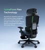 The Director Premium Ergonomic Chair In Prussian Blue With Footrest The Director Premium Ergonomic Chair In Prussian Blue With Footrest