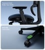 The Director Premium Ergonomic Chair In Prussian Blue Without Footrest The Director Premium Ergonomic Chair In Prussian Blue Without Footrest
