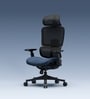 The Director Premium Ergonomic Chair In Prussian Blue Without Footrest The Director Premium Ergonomic Chair In Prussian Blue Without Footrest