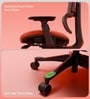 The Director Premium Ergonomic Chair In Terracotta Red With Footrest The Director Premium Ergonomic Chair In Terracotta Red With Footrest
