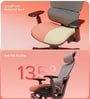The Director Premium Ergonomic Chair In Terracotta Red Without Footrest