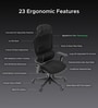 The Director Premium Ergonomic Chair In True Black With No Footrest The Director Premium Ergonomic Chair In True Black With No Footrest
