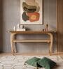 The En Console Table In Teakwood Finish
