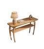 The En Console Table In Teakwood Finish