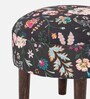 The Fabric Foot Stool In Bohemian Palampore Multicolor Colour